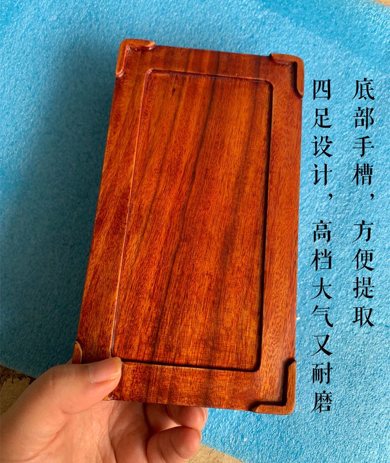 私人砚台木盒定制定做整挖樟木盒栗木盒红木盒红豆杉木盒/砚台定制加工/邮费