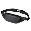 First-layer cowhide waist bag, men's mobile phone bag, multi-functional large-capacity chest bag, men's genuine leather crossbody bag, sports small bag, trendy