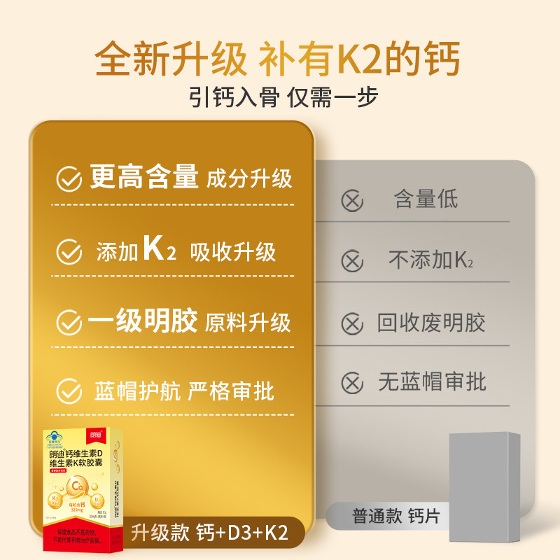  朗迪保健品钙铁锌/钙镁
