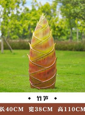 大型仿真玉米白菜雕塑玻璃钢水果草莓模型蔬菜辣椒大摆件园区装饰