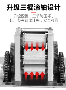 红乐榨汁机商用摆摊广东销量过万