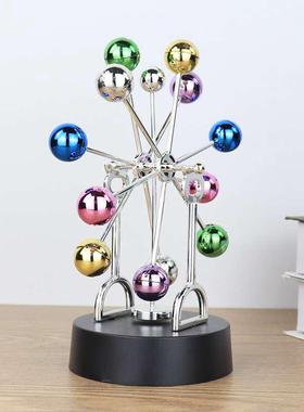 永动不停摆件黑科技感小玩炫好玩东西永动机不用电桌面