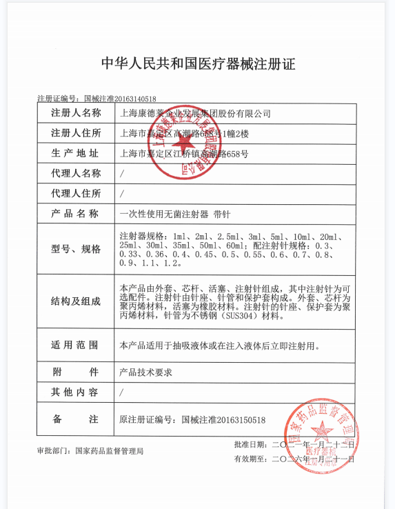 直口/螺口KDL一次性医用无菌注射器1-50ml针管注射针头打针器QC-图2