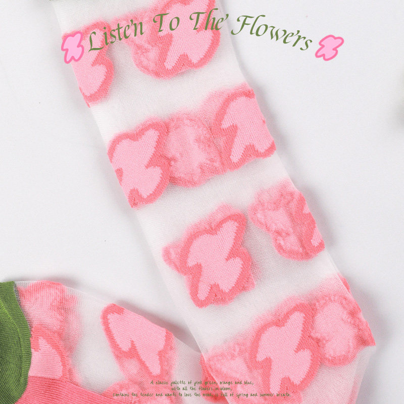 ynwx异能无限袜子夏薄款玻璃丝袜子 ynwx短袜/打底袜/丝袜/美腿袜