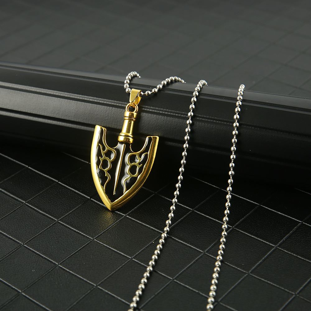 Anime JOJOS BIZARRE ADVENTURE Necklace Kujo Jotaro Arrow Met-图0