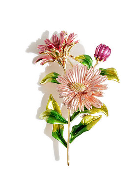 Daisy Flower Enamel Pin Women's Pins And Brooches Fa