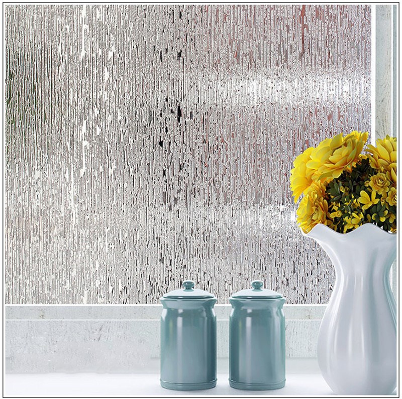 90*100cm No Glue Opaque Privacy Decorative Glass Window Film - 图0