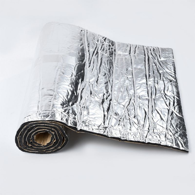 50x200cm 5/10/15mm Car Sound Deadener Mat Noise Bonnet Insul-图1