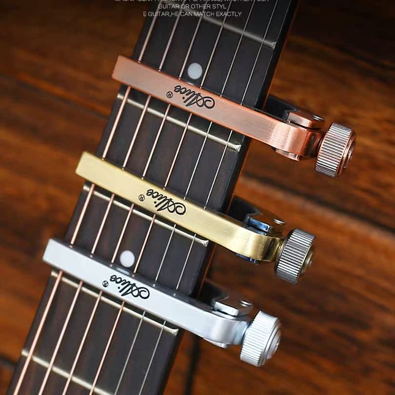 Guitar Capos Electric Acoustic Guitar Capo Bass Violin Ukule - 图0