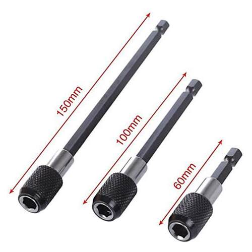 7Pcs Extension Bar Hex Shank Socket Adapter Drill Bit netic - 图3