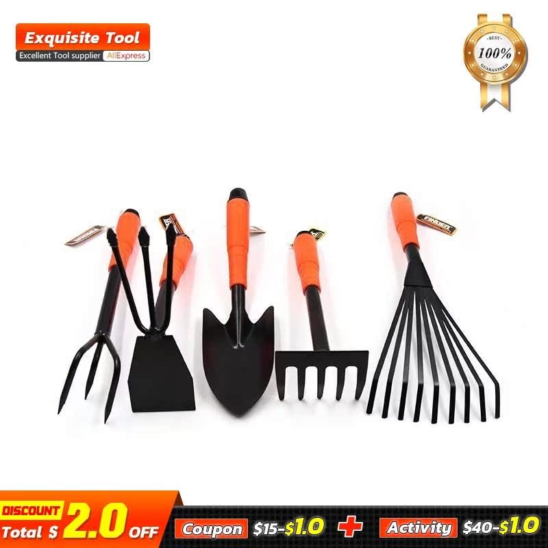 FINDER 5pcs Mini Garden Flower Tools Set Hardware Gardening - 图2