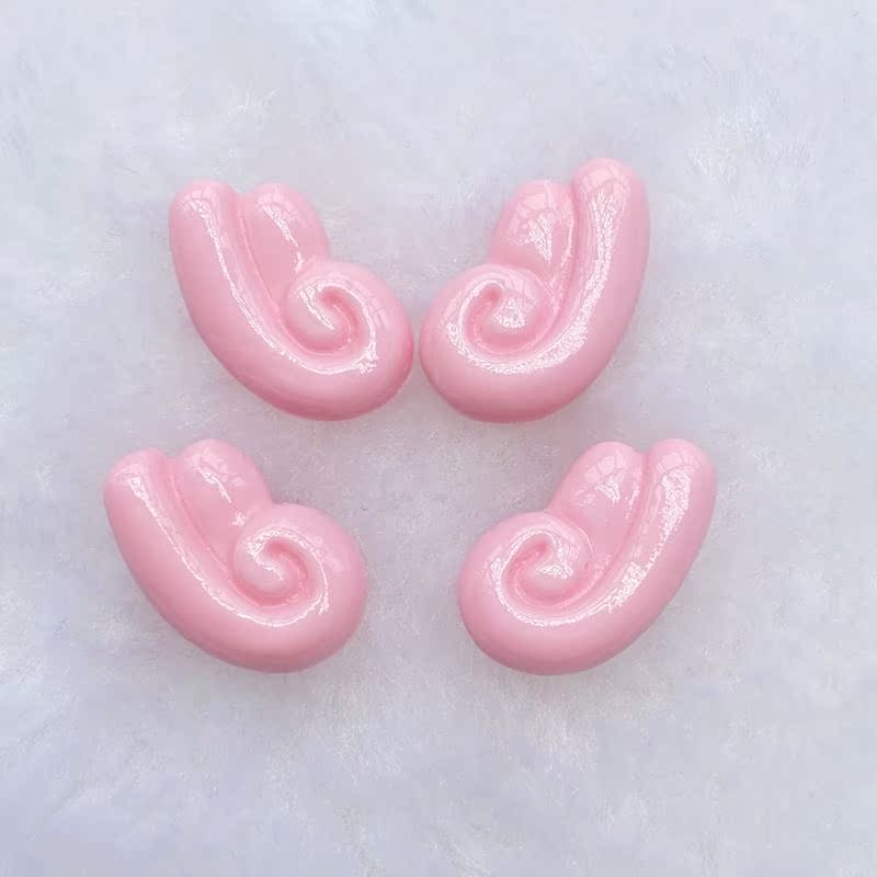 20pcs/lot kawaii resin Mini Little wings flat back cabochons-图2