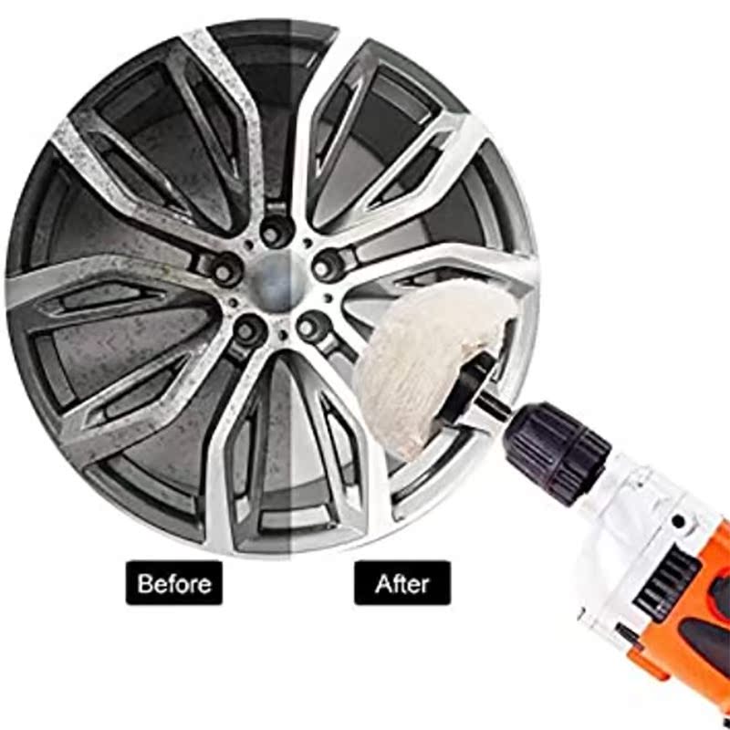 15Pcs Buffing Pad Polishing Wheel Kit ,With Compound Polishi - 图2