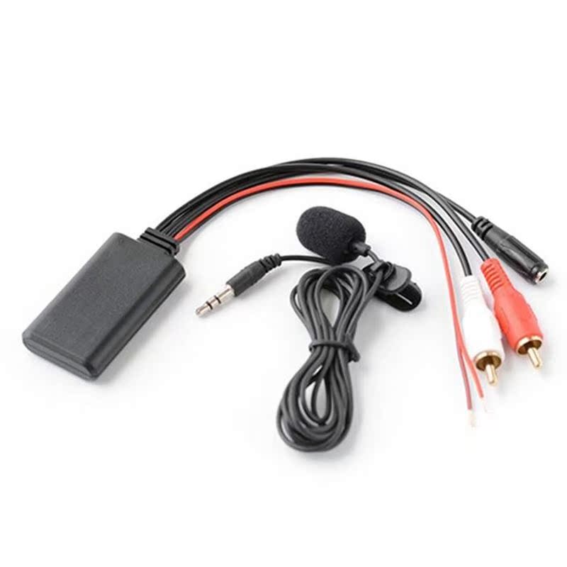 Car Bluetooth 2Rca Auxiliary Adapter Wireless Audio Phone Ca - 图0