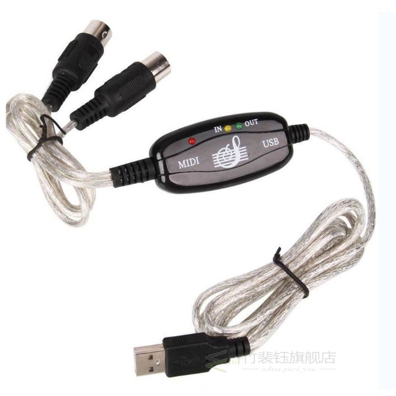 USB to Midi interface Cable MIDI Adapter Cable Cable Conver - 图2