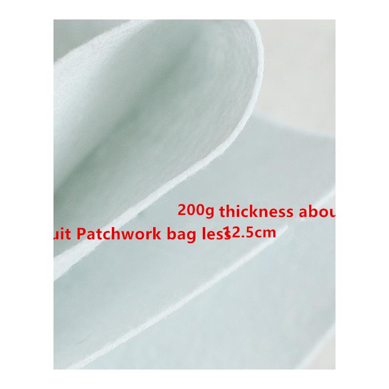 200/300/400g Single Side Adhesive Cotton Batting Cream Inter-图3