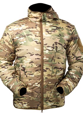 Men's Autumn Winter Camouflage Tactical Military Parka with