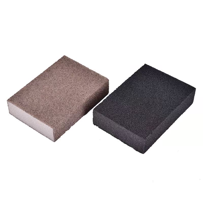 1pc Sponge Emery Magc Clean Rub Wth Handle For Ktchen Sup - 图2