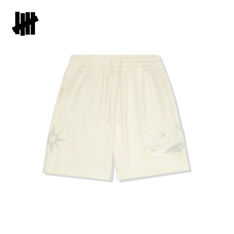 UNDEFEATED五条杠官方夏季新品时尚潮流美式休闲贴布绣卫裤短裤,淘宝优惠券,粉丝福利购,淘宝优惠卷