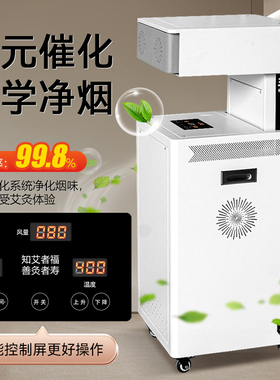 扶阳透灸仪艾灸仪器一体机无烟新款家用美容院专用排烟明火全自动