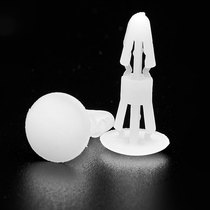 Flat bottom isolation column nylon PC plate isolation column plastic rivet spacer column plastic support column RC spacer column