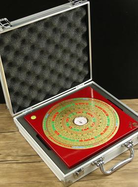 专业高精度罗盘铝箱随身携带八寸六寸一尺初学者五寸七寸九寸大小