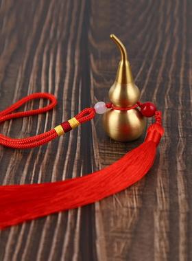 五帝钱币铜葫芦车饰开门开门客厅上门挂件入口挂件门挂装饰