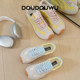 Doudouwu thick-soled Forrest Gump shoes for women, all-match flat shoes for women