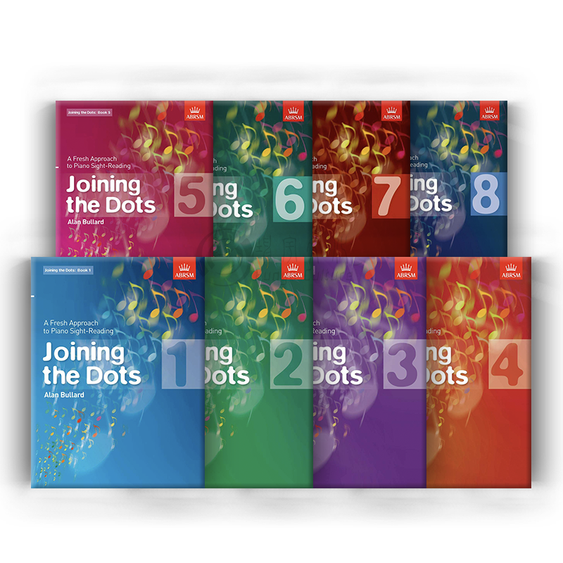 英皇考级 钢琴视奏练习谱 全套共一至八卷 英文原版 ABRSM Joining the Dots Book 1-8 Piano 9781860969768套装 - 图2