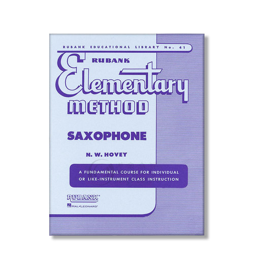 卢班可初级教程 萨克斯独奏 Rubank原版乐谱书 Rubank Elementary Method Saxophone HL04470030 - 图3