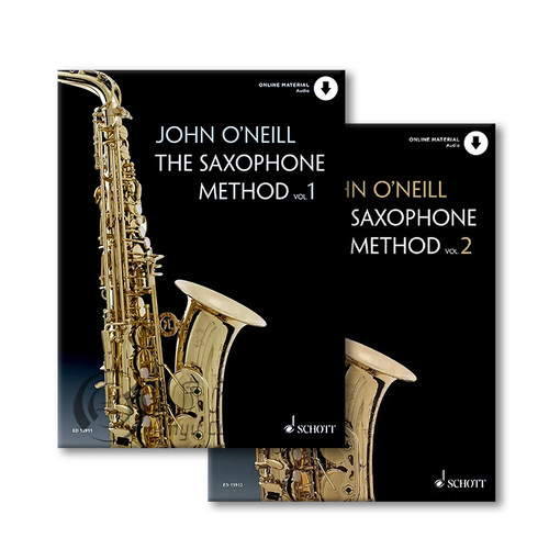 奥尼尔 萨克斯演奏教程 附在线音频 全套共一至二卷 朔特原版乐谱书 John ONeill The Saxophone Method Vol 1-2 ED13911/13912 - 图3
