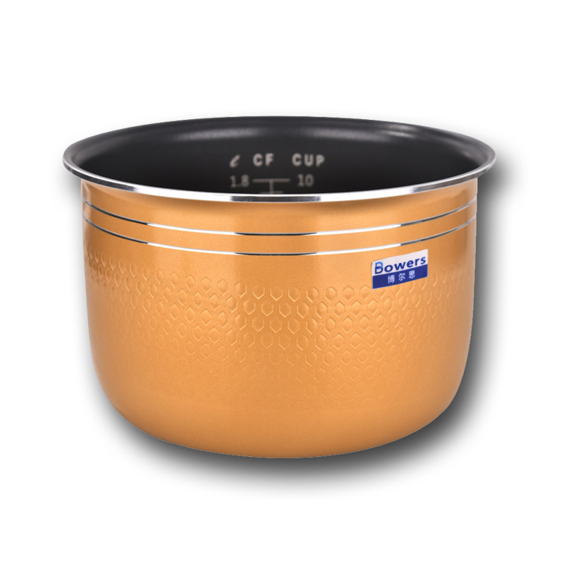 适用荣事达电饭煲内胆3L4L5L 3升4升5升通用电饭锅内胆不粘锅配件 - 图3