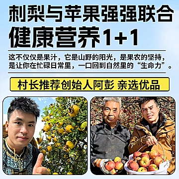 贵州特产刺梨苹果汁NFC饮品[10元优惠券]-寻折猪