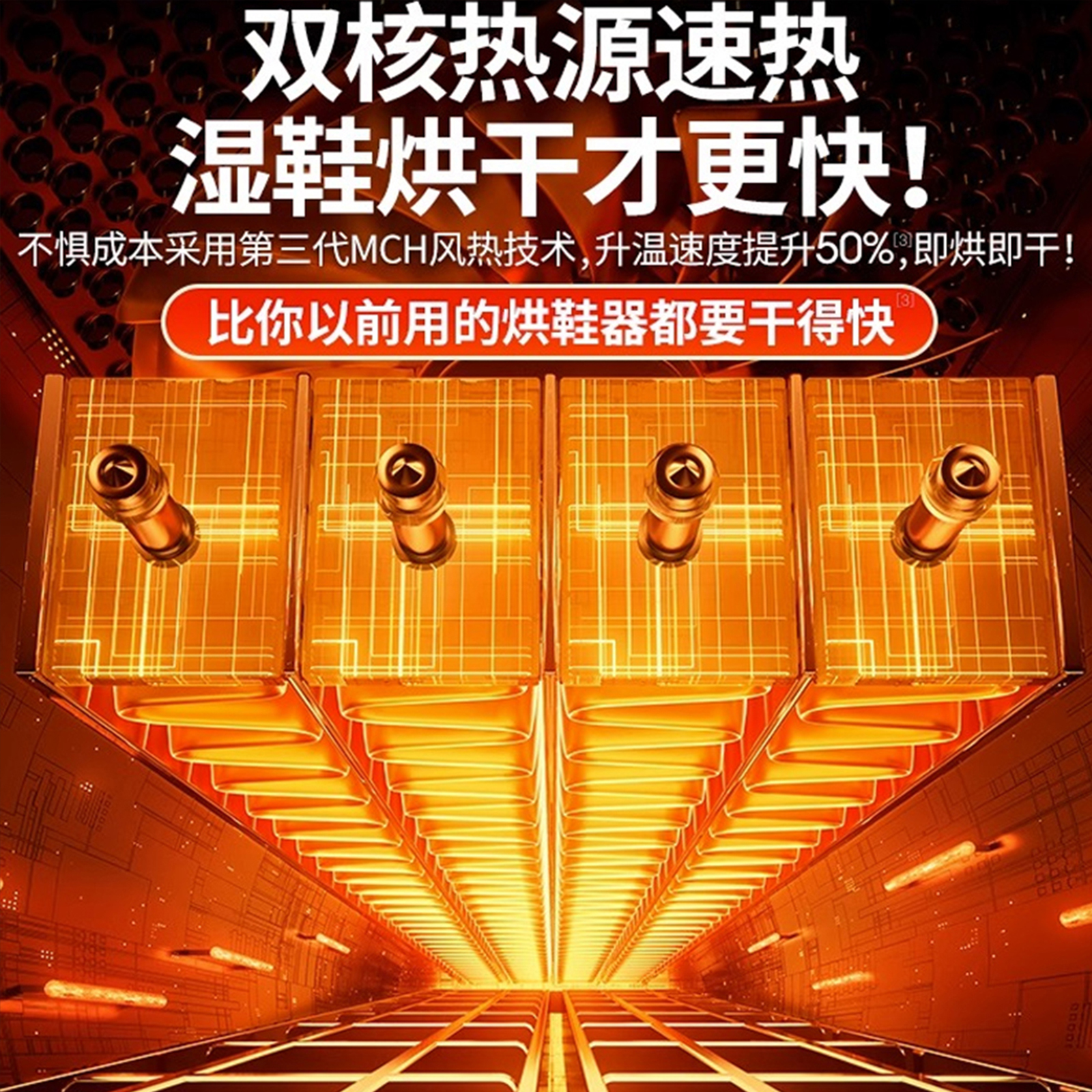 nesugar小巢糖2025新款烘鞋器干鞋神器烘鞋机鞋子除臭杀菌烤鞋器 - 图1