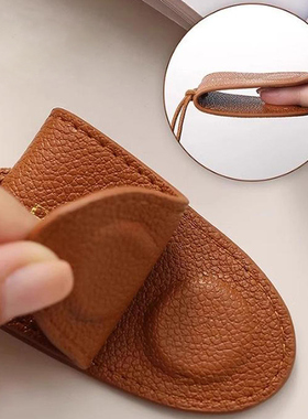 挂脖磁吸多功能皮革墨镜夹~