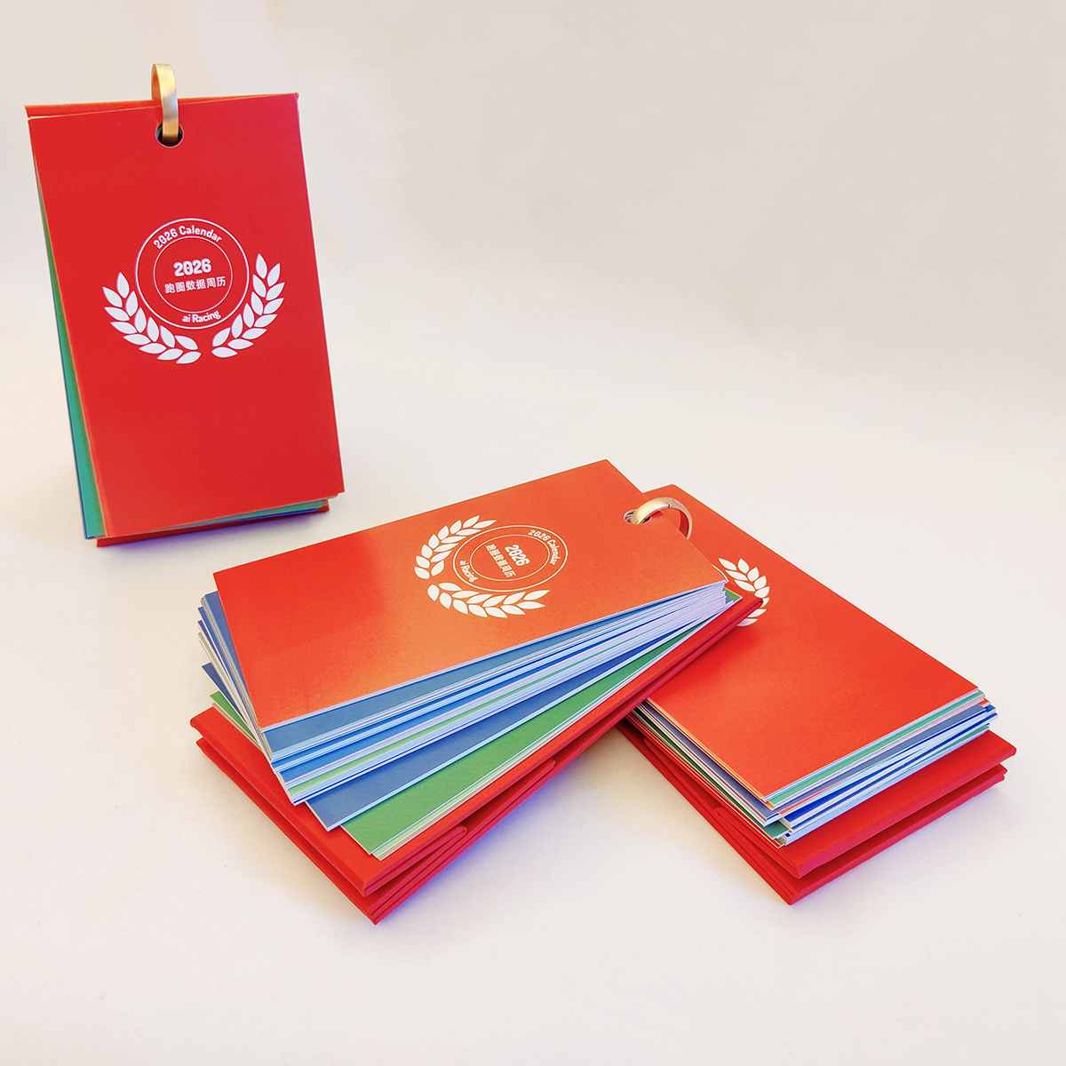 【上新】2026年赛车创意周历 F1数据主题 含F1赛历 桌面台历摆件 - 图0