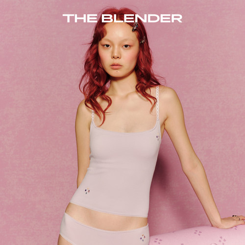 【Masami推荐】The Blender新品早秋Games固定胸垫短款吊带背心女 - 图0