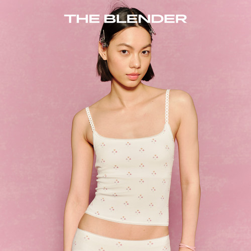 【Masami推荐】The Blender新品早秋Games固定胸垫短款吊带背心女 - 图3