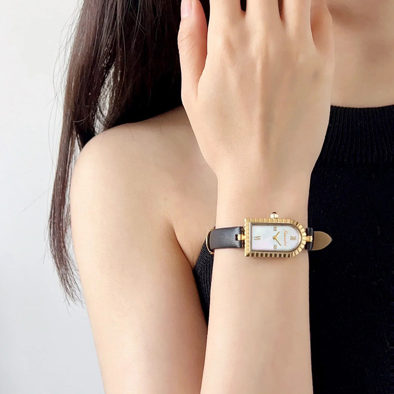 2022新款金拱门女士轻奢小众女表 积赞国产腕表