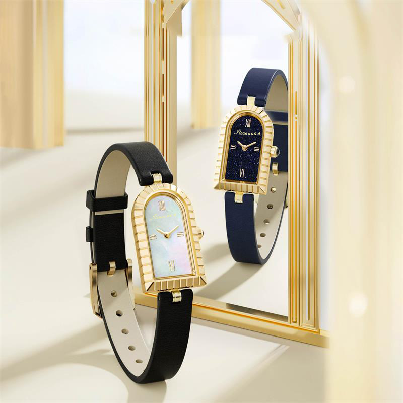 2022新款金拱门女士轻奢小众女表 积赞国产腕表