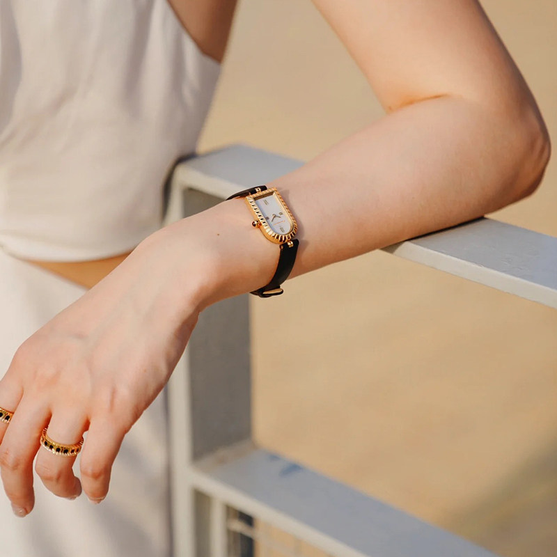 2022新款金拱门女士轻奢小众女表 积赞国产腕表