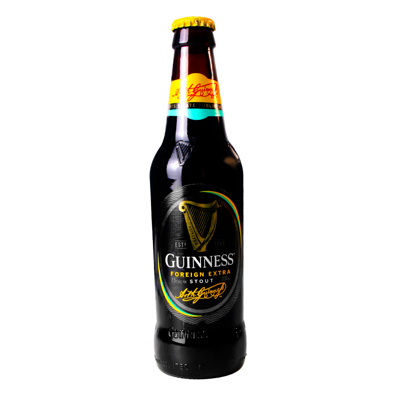 爱尔兰进口GUINNESS 健力士黑啤特酿黑啤酒330ml*6瓶7.5度 - 图3