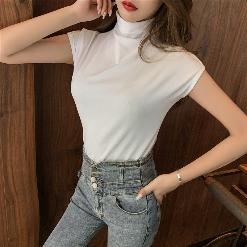 白体t恤内搭短袖2020年新款打底衫 炫魅影T恤