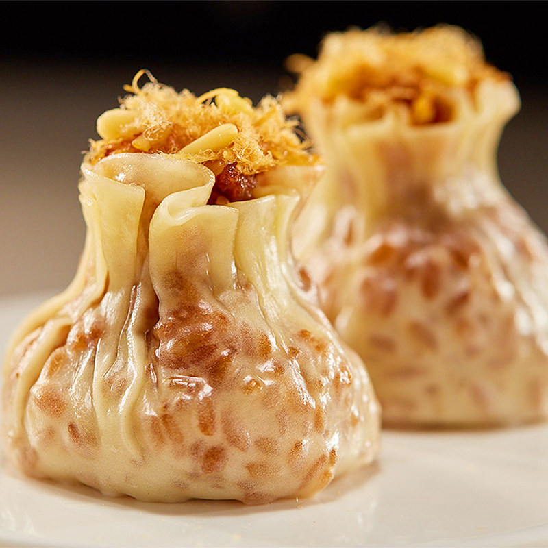 【百补】吉祥黄金蛋黄烧麦240g糯米速冻速食烧卖早餐6袋装,淘宝优惠券,粉丝福利购,淘宝优惠卷