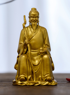 简修行黄铜药王孙思邈摆件