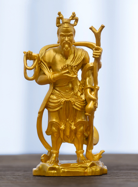 黄铜火天护法神佛像摆件家居装饰