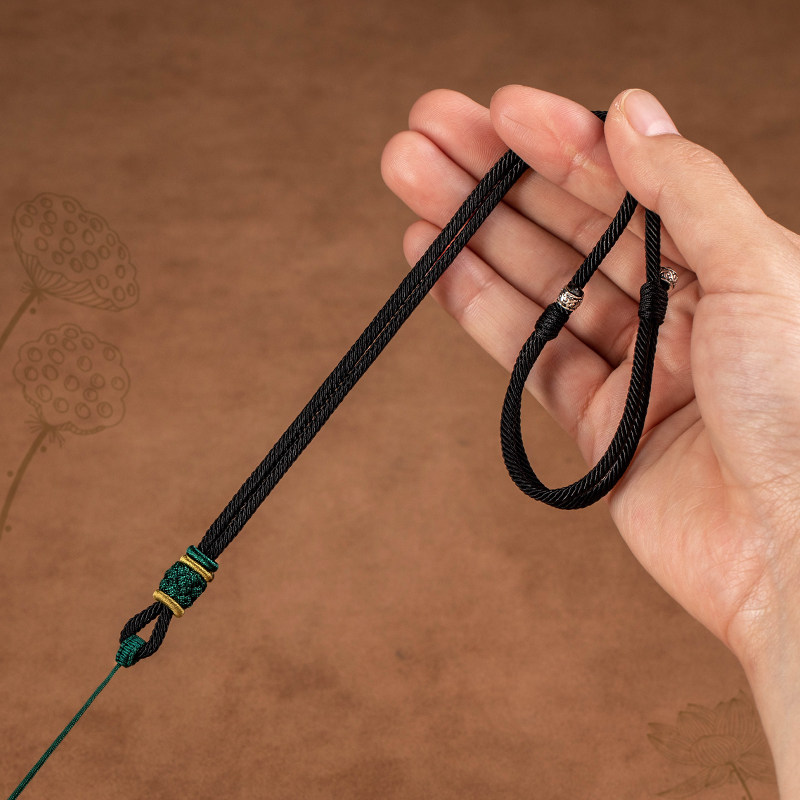 玉佩项链绳玉黄金吊坠绳子平安扣编绳玉坠吊坠绳男士挂坠项链挂绳,淘宝优惠券,粉丝福利购,淘宝优惠卷