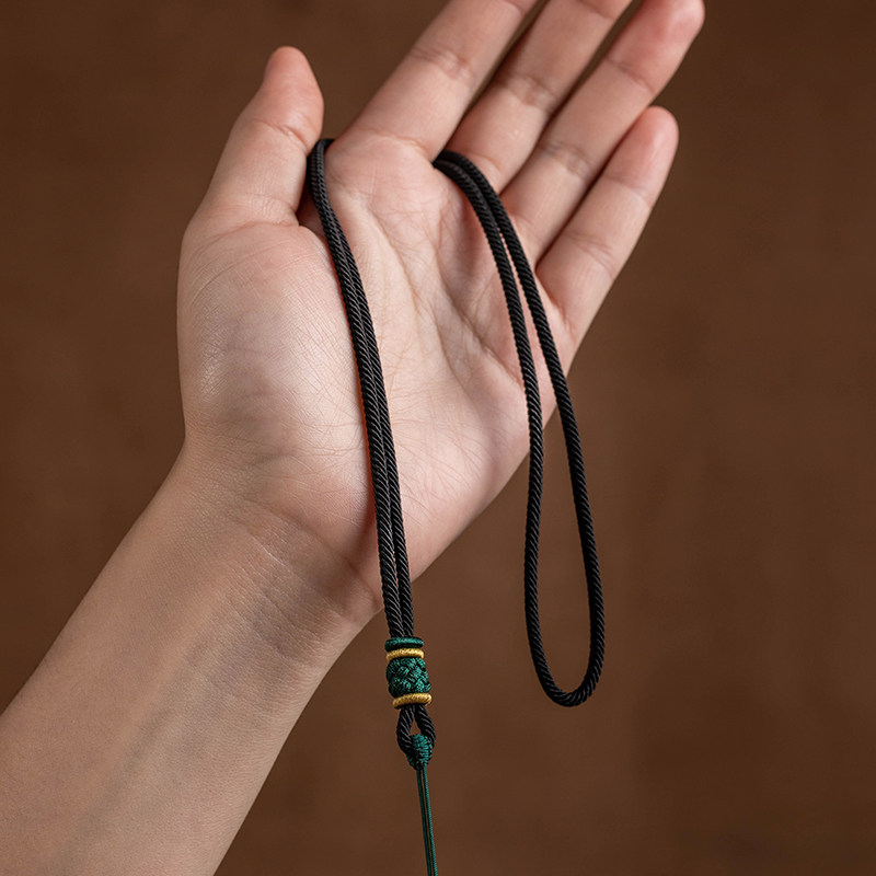 玉佩项链绳玉黄金吊坠绳子平安扣编绳玉坠吊坠绳男士挂坠项链挂绳,淘宝优惠券,粉丝福利购,淘宝优惠卷