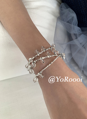 流苏锁骨链两用小众设计感配饰