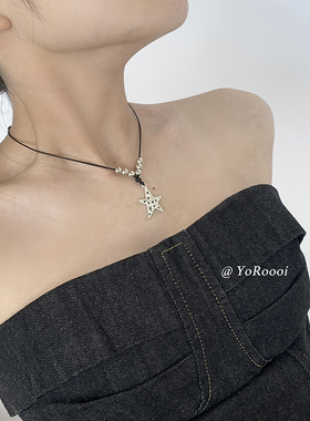 Yoroooi蜡绳男女百搭项链